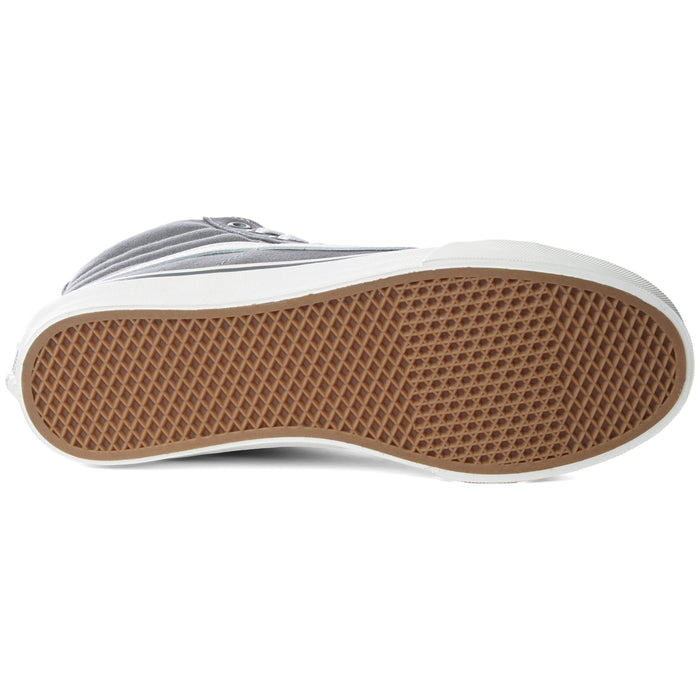 Vans Sk8-Hi Slim Shoes - Women's Castlerock/Blanc de Blanc Bottom View