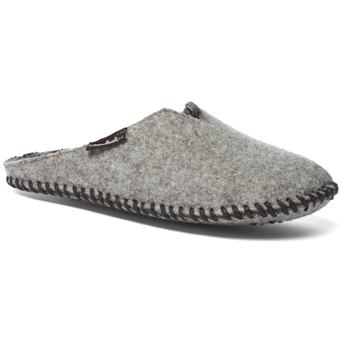 Woolrich Felt Mill Scuff Slipper - Women's Steel Gray Front View