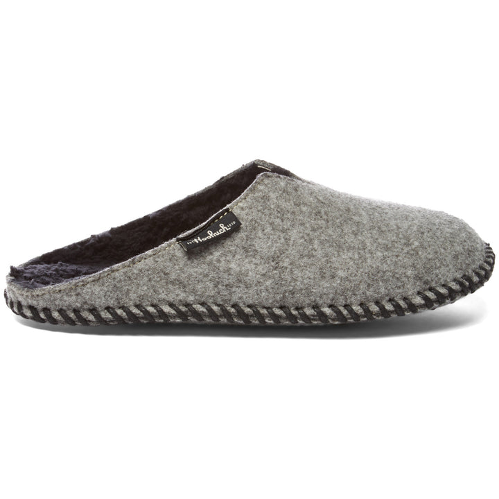Woolrich Felt Mill Scuff Slipper - Women's Steel Gray Side View