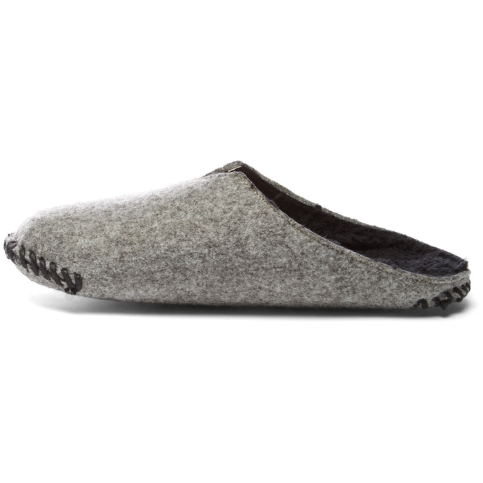 Woolrich Felt Mill Scuff Slipper - Women's Steel Gray Side View