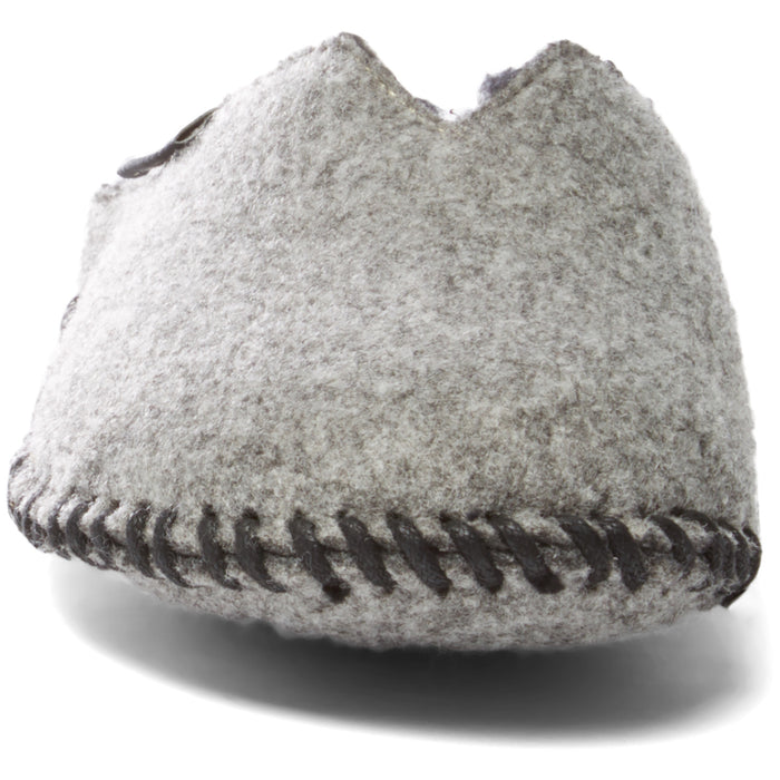 Woolrich Felt Mill Scuff Slipper - Women's Steel Gray Front View
