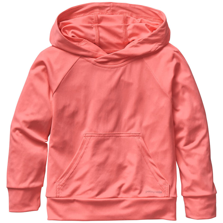 Patagonia Sun-Lite Hoodie (Ages 2-7) - Little Girls' Pickled Pink Front View