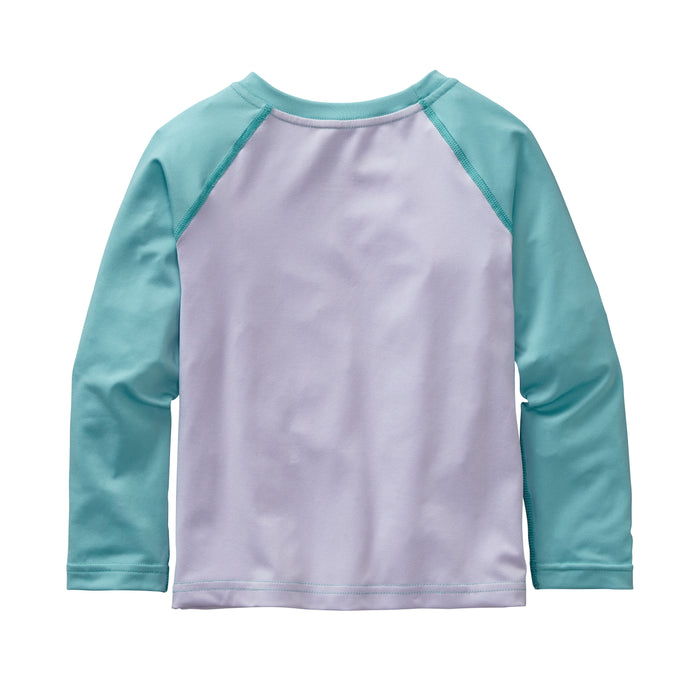 Patagonia Capilene Daily Crewneck Top (Ages 2-7) - Little Girls' Lite Ploy Purple