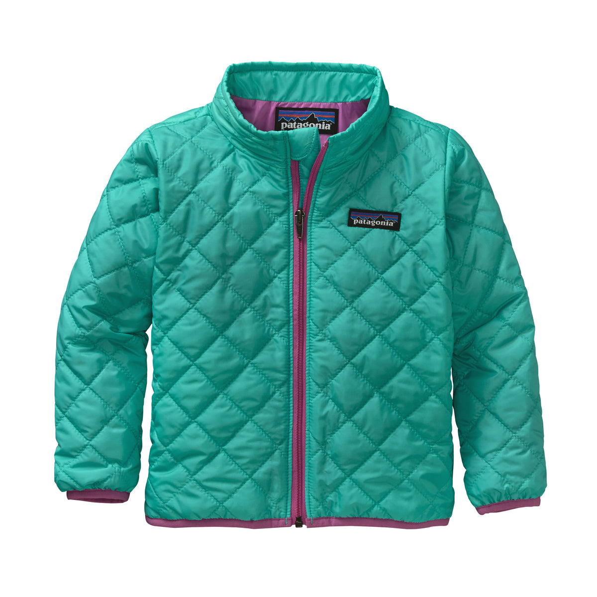 Patagonia Nano Puff Jacket (Ages 2-7) - Little Girls' Howling Turquoise