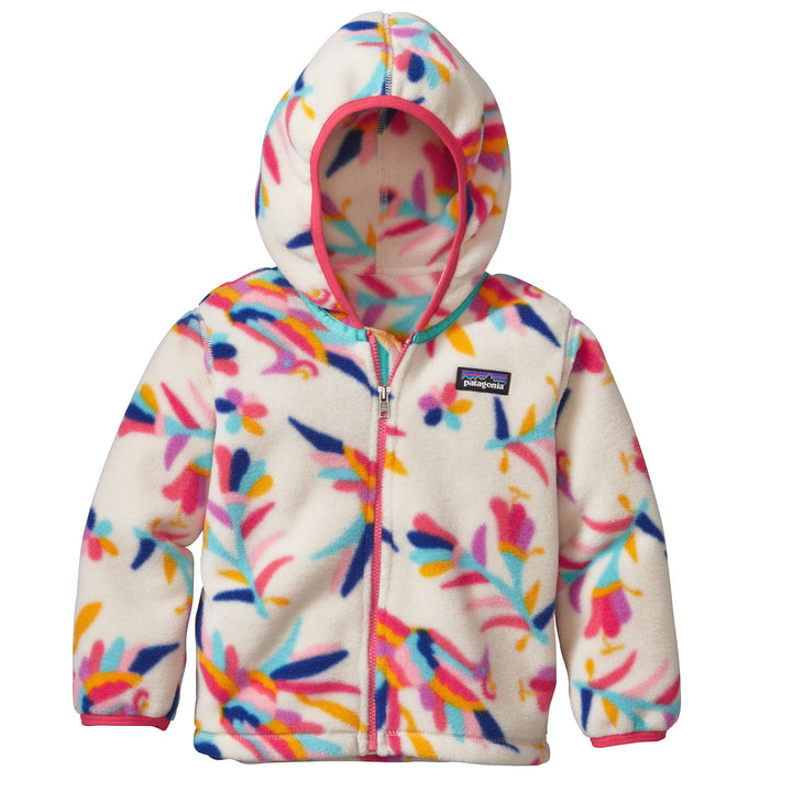 Patagonia Synchilla Cardigan (Ages 2-7) - Little Girls' Big Folk Tails/Bleached Stone