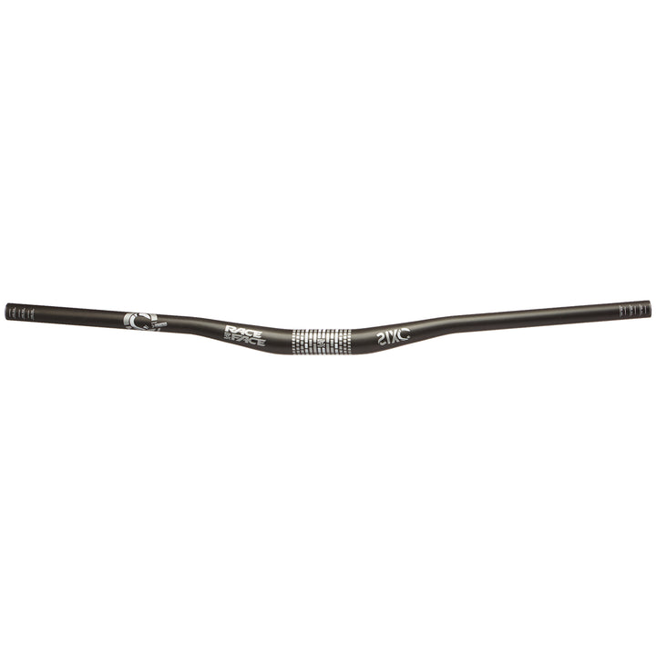 Race Face SIXC 3/4" Rise Carbon Handlebar Carbon/Silver/White Front View