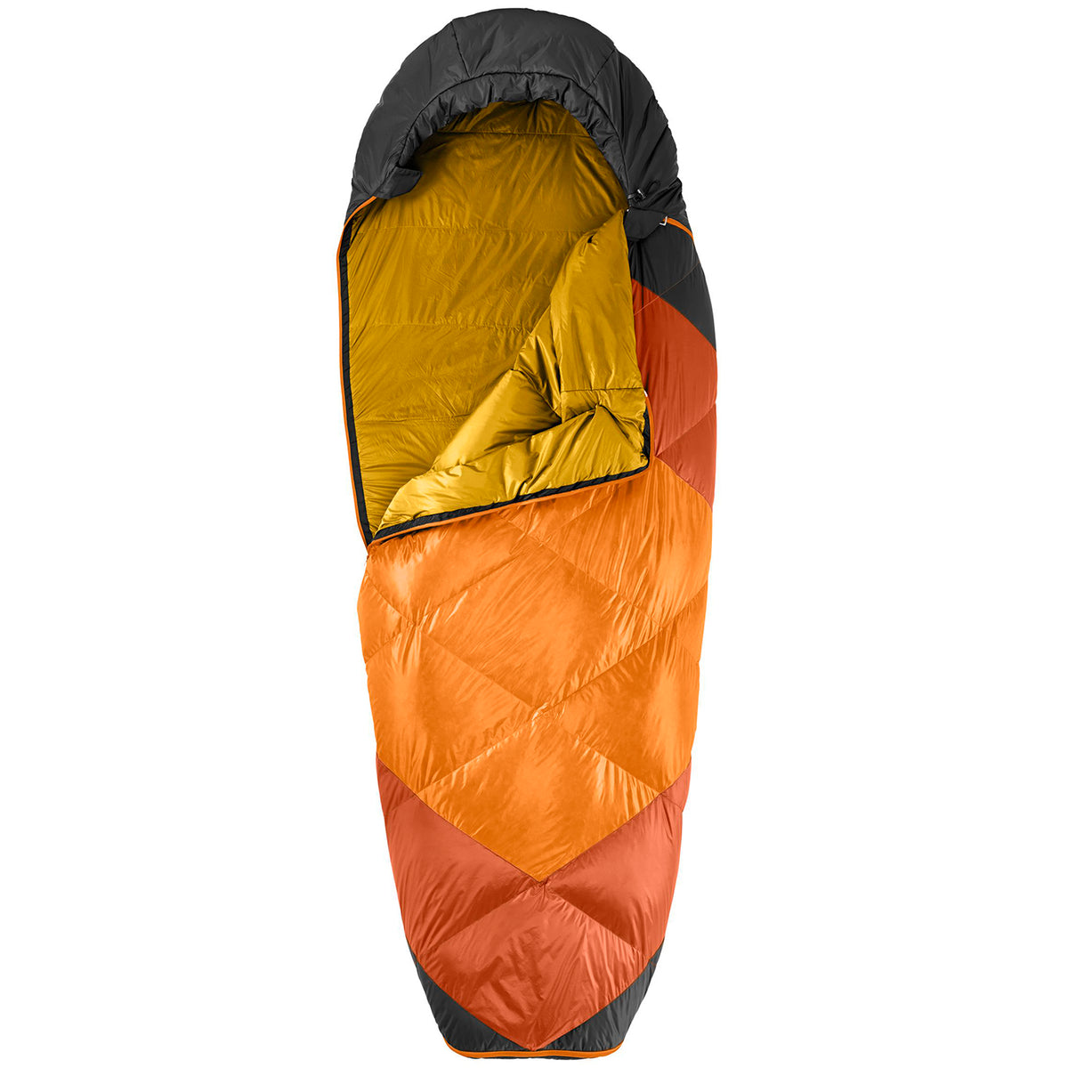 The North Face Campforter 35F Sleeping Bag Orange Rust/Asphalt Grey