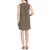 nau Flaxible Sleeveless Dress - Women's Sable Detail 2 View