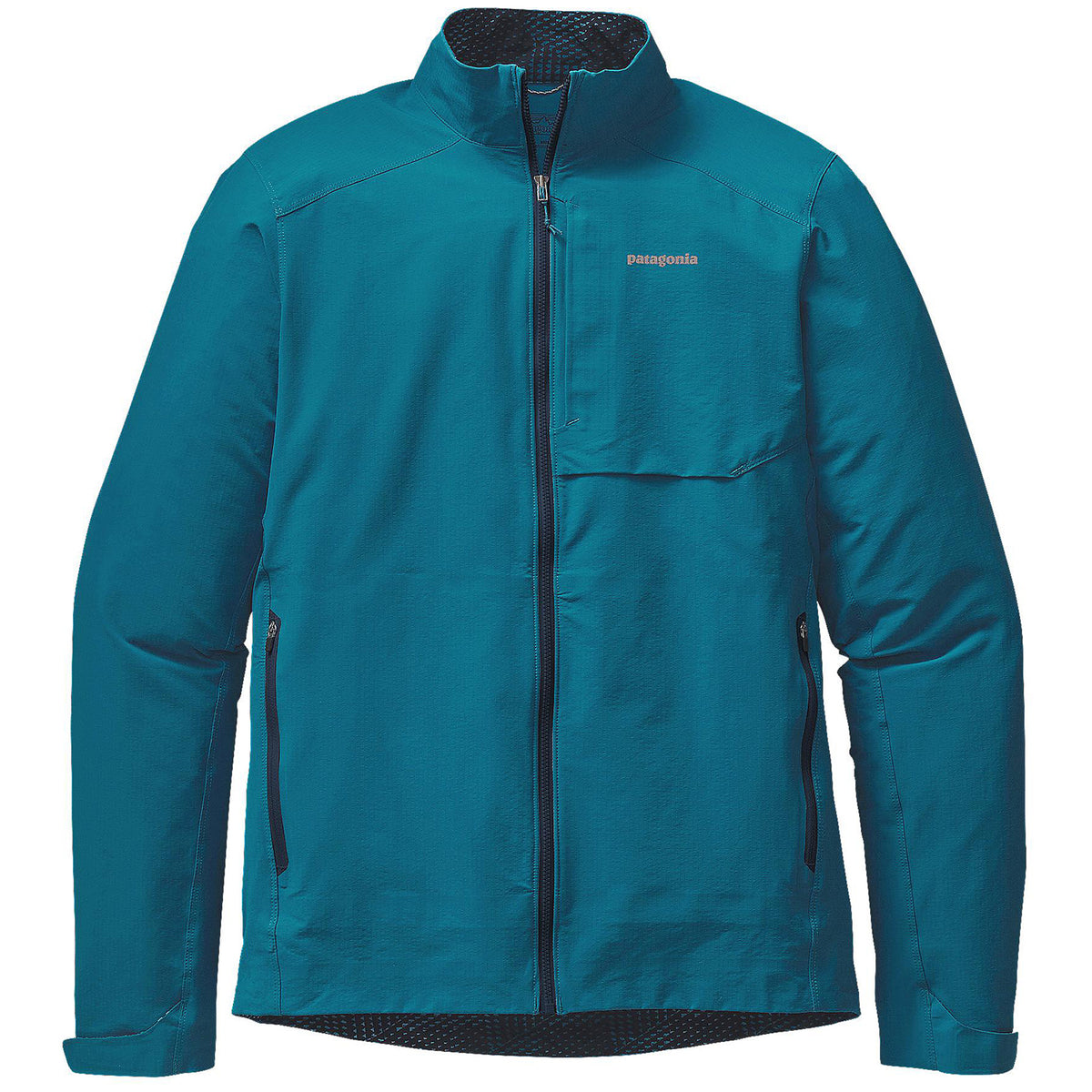 Patagonia Dirt Craft Jacket Underwater Blue Front View