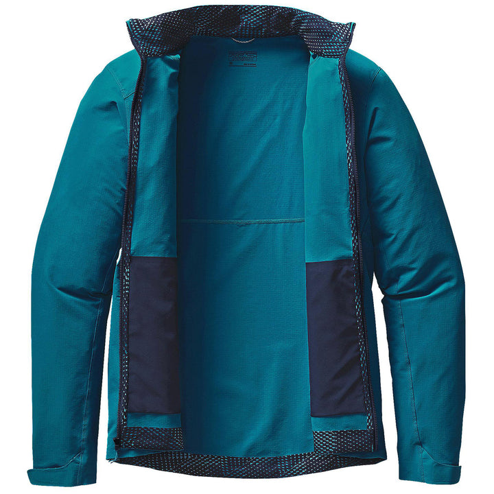 Patagonia Dirt Craft Jacket Underwater Blue Inside View