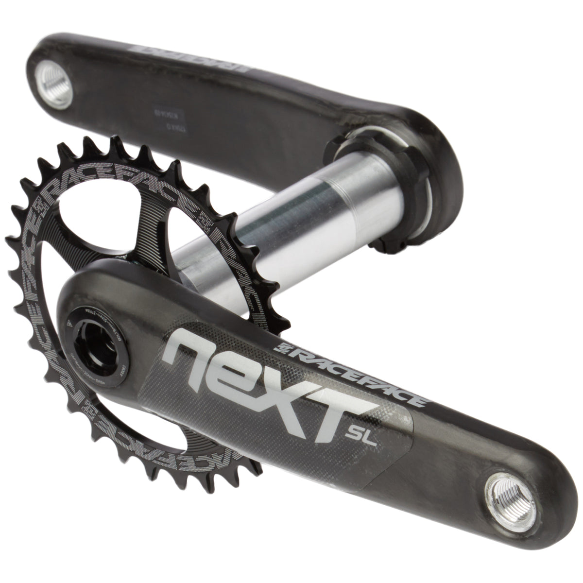 Race Face Next SL Cinch Crankset Carbon/Silver