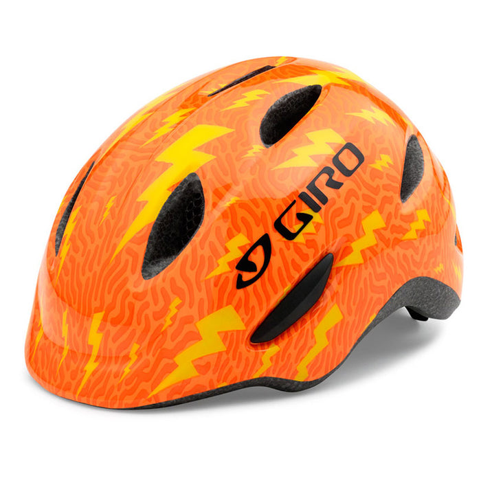 Giro Scamp Bike Helmet - Little Kids' Flame Lightning Bolts