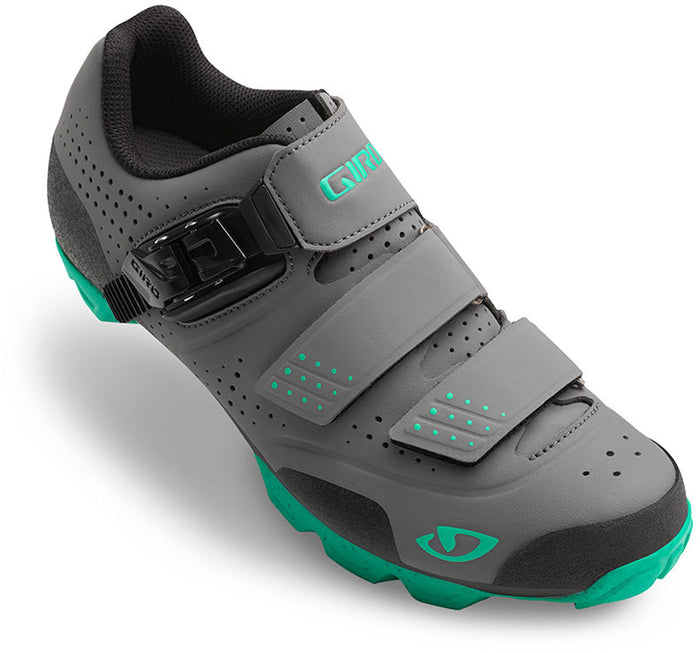 Giro Manta R Bike Shoes - Women's Charcoal/Turquoise