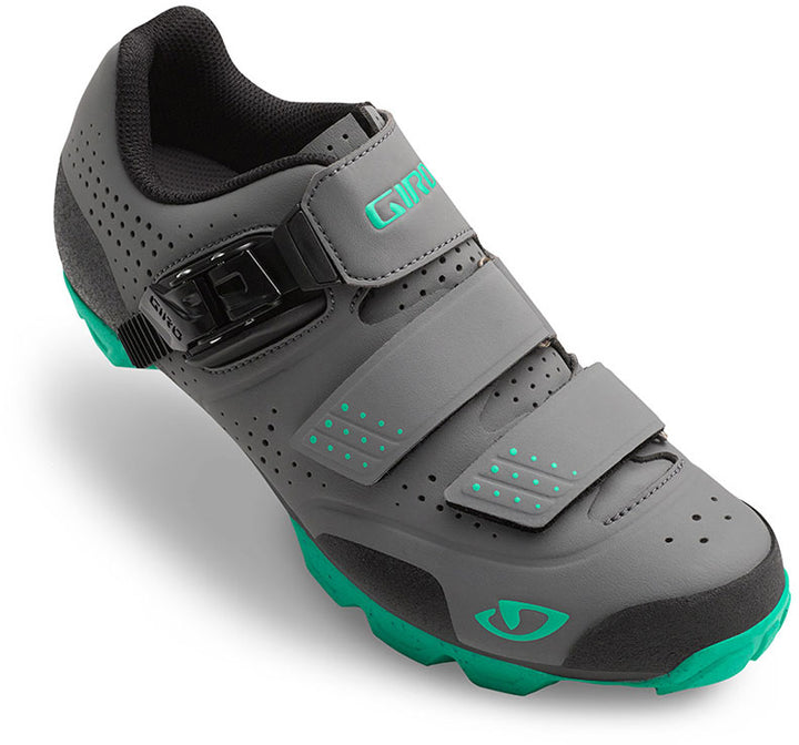 Giro Manta R Bike Shoes - Women's Charcoal/Turquoise