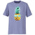 The North Face Short-Sleeve Graphic T-Shirt - Boys' Pelagic Blue Heather Front View