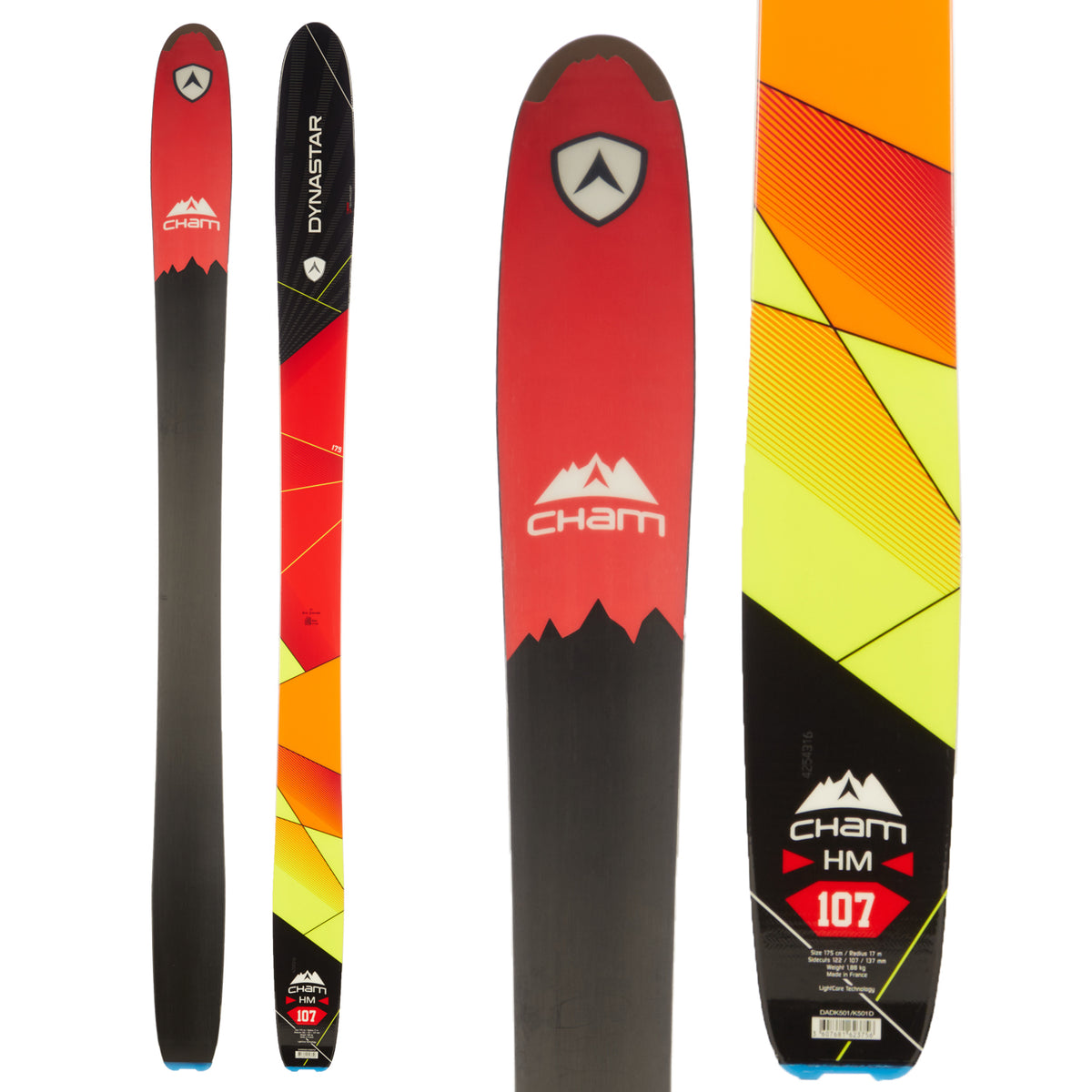 Dynastar Cham High Mountain 107 Skis 2015