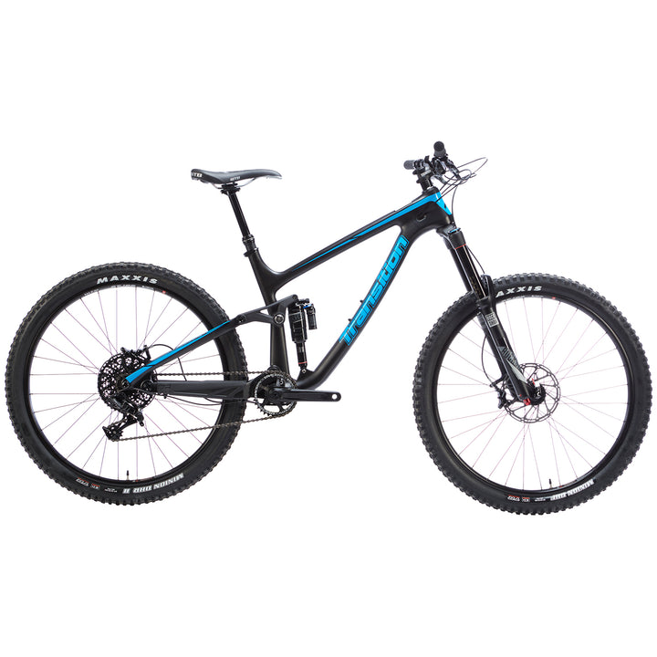 Transition Patrol Carbon 3 Complete Mountain Bike 2016 Race Raw Side View