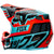 Fox Rampage Pro Carbon Bike Helmet Aqua Detail 2 View