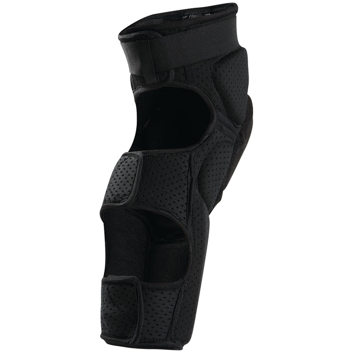 Fox Launch Pro Knee/Shin Guards Black Back View