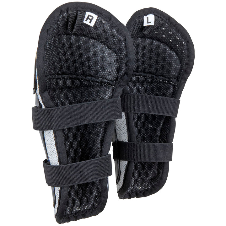 Fox Racing Peewee Titan Knee/Shin Guards - Kids' Black/Silver Back View
