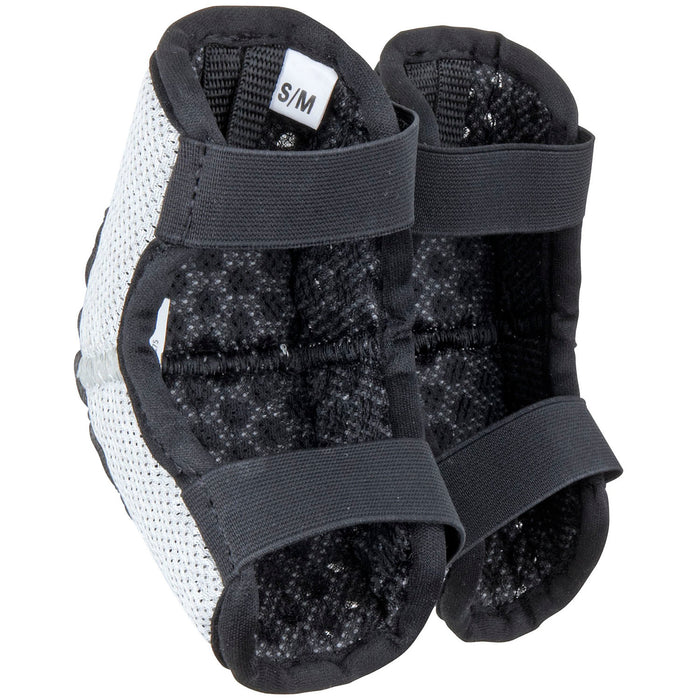 Fox Racing Peewee Titan Elbow Guards - Kids' Black/Silver Back View