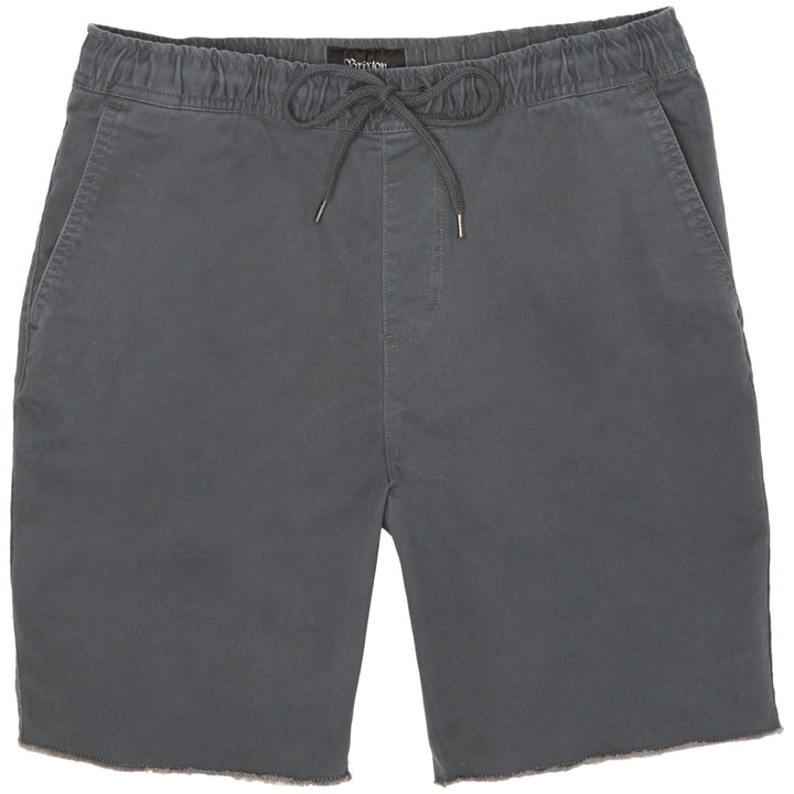 Brixton Madrid Shorts Charcoal Front View