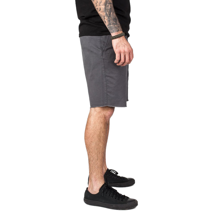 Brixton Madrid Shorts Charcoal