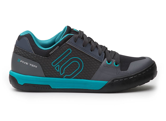 Five Ten Freerider Contact Shoes - Women's Onix/Carbon/Shock Green