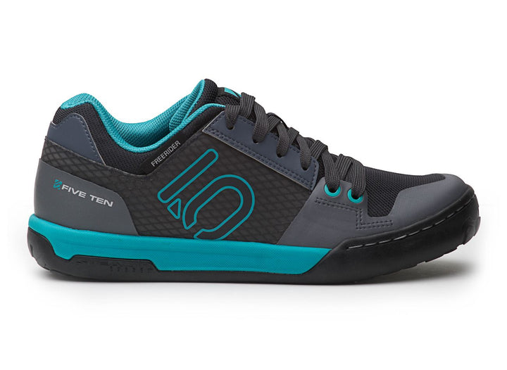 Five Ten Freerider Contact Shoes - Women's Onix/Carbon/Shock Green