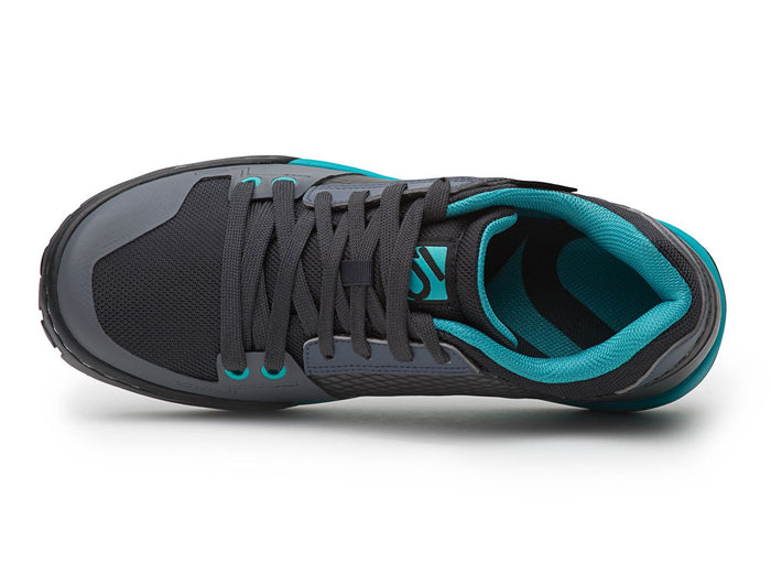 Five Ten Freerider Contact Shoes - Women's Onix/Carbon/Shock Green