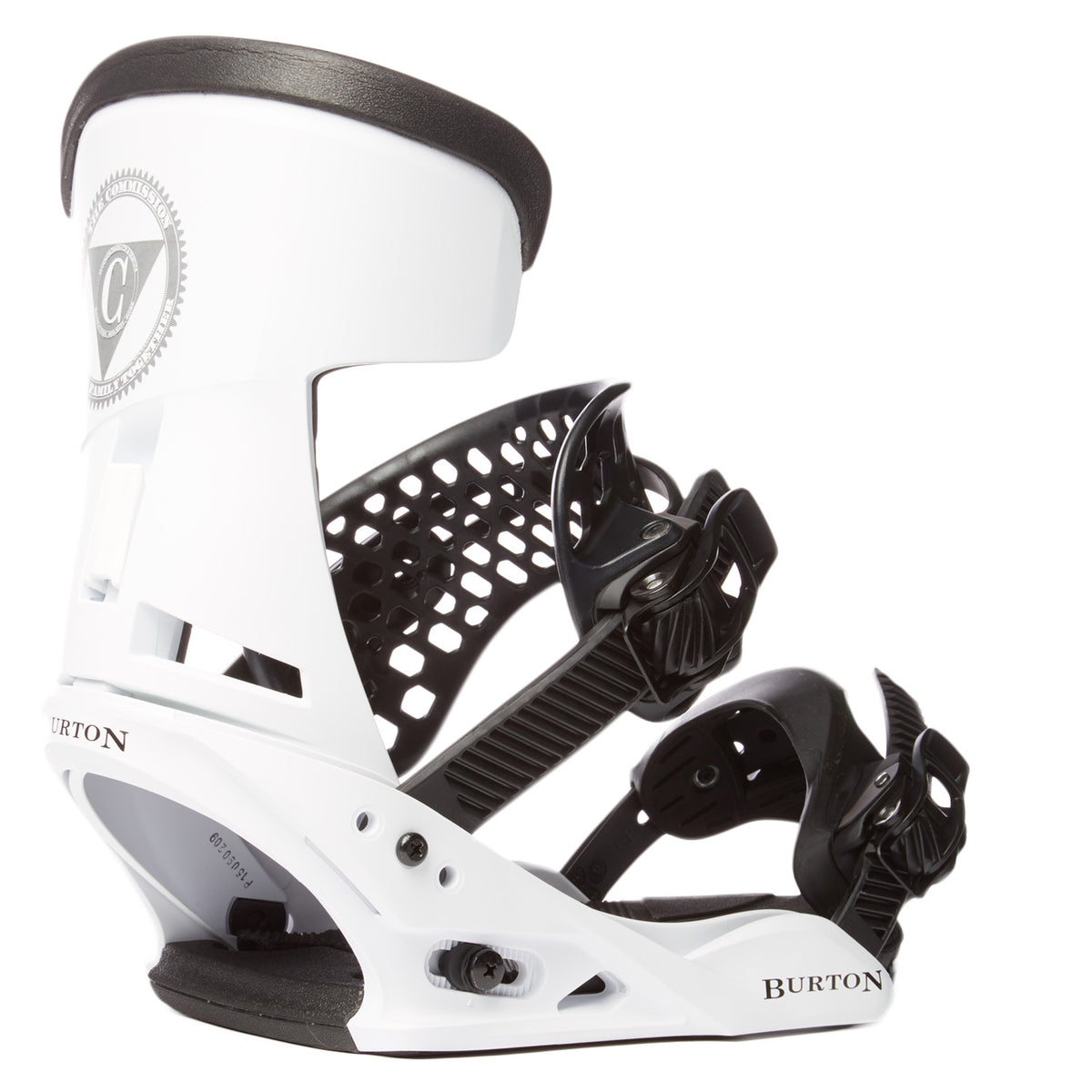 Burton Super Mission Snowboard Bindings 2016 Black/White
