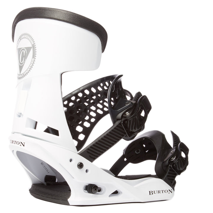 Burton Super Mission Snowboard Bindings 2016 Black/White