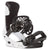 Burton Super Mission Snowboard Bindings 2016 Black/White