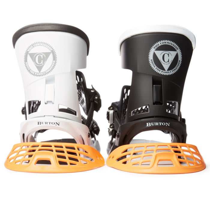 Burton Super Mission Snowboard Bindings 2016 Black/White