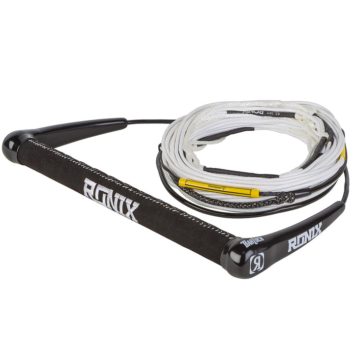 Ronix Combo 5.5 Hide Stich Grip "T" Wakeboard Handle + 80 ft Mainline White