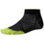 Smartwool PhD® Run Ultra Light Low Cut Socks Black Front View