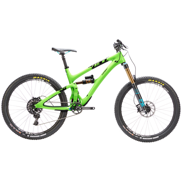 Yeti SB6c X01 Complete Mountain Bike 2016 Green Side View