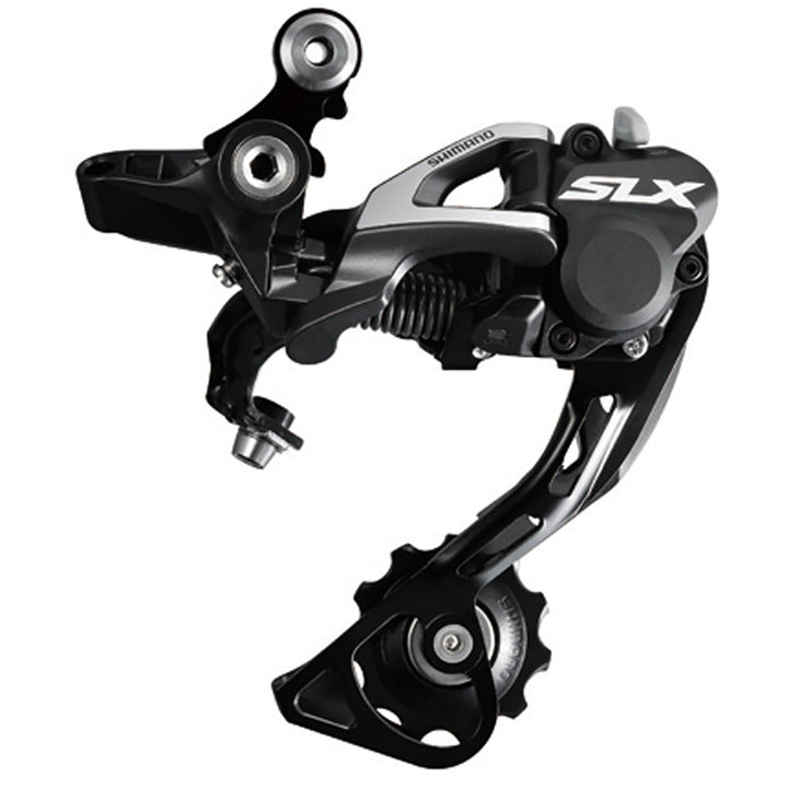 Shimano SLX RD-M675 Shadow+ 10-Speed Rear Derailleur Front View