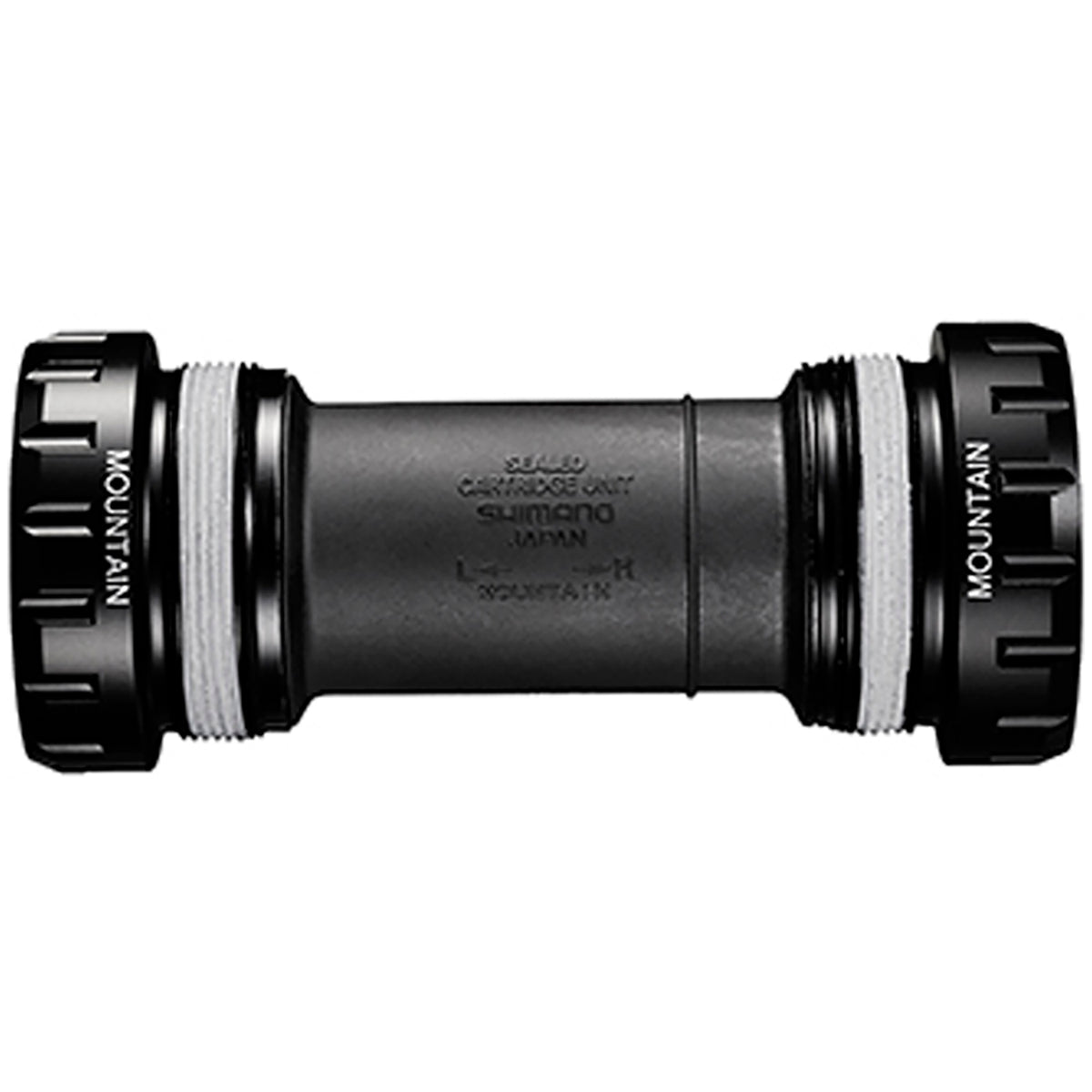 Shimano Durace Hollowtech II English Bottom Bracket Front View