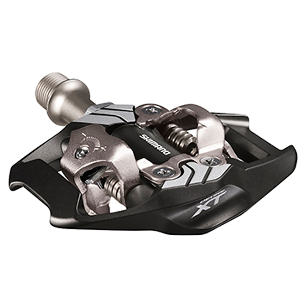 Shimano XT PD-M8020 Trail Pedals Front View