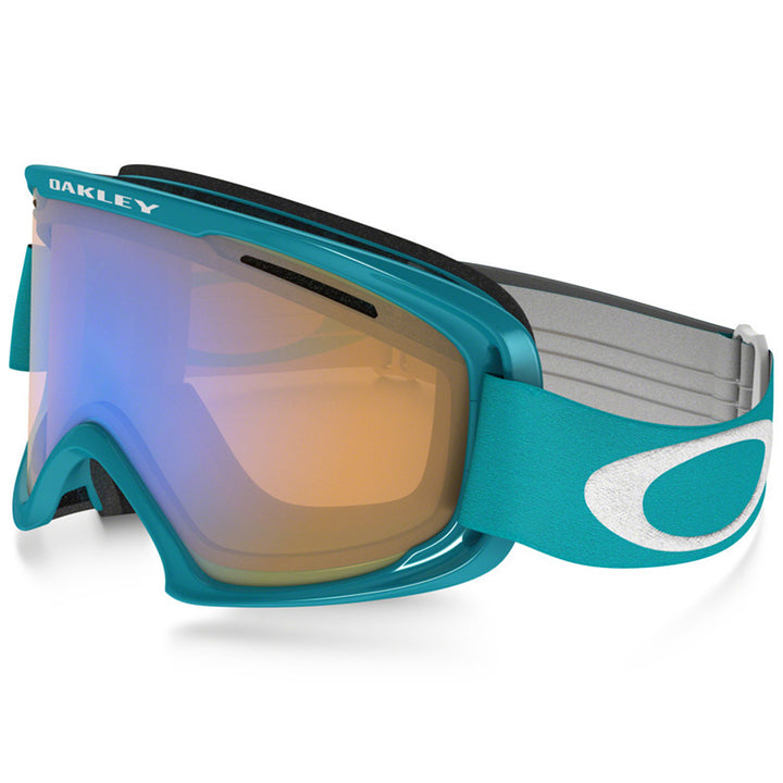 Oakley O2 M Asian Fit Goggles Peacock White/Hi Persimmon