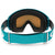Oakley O2 M Asian Fit Goggles Peacock White/Hi Persimmon