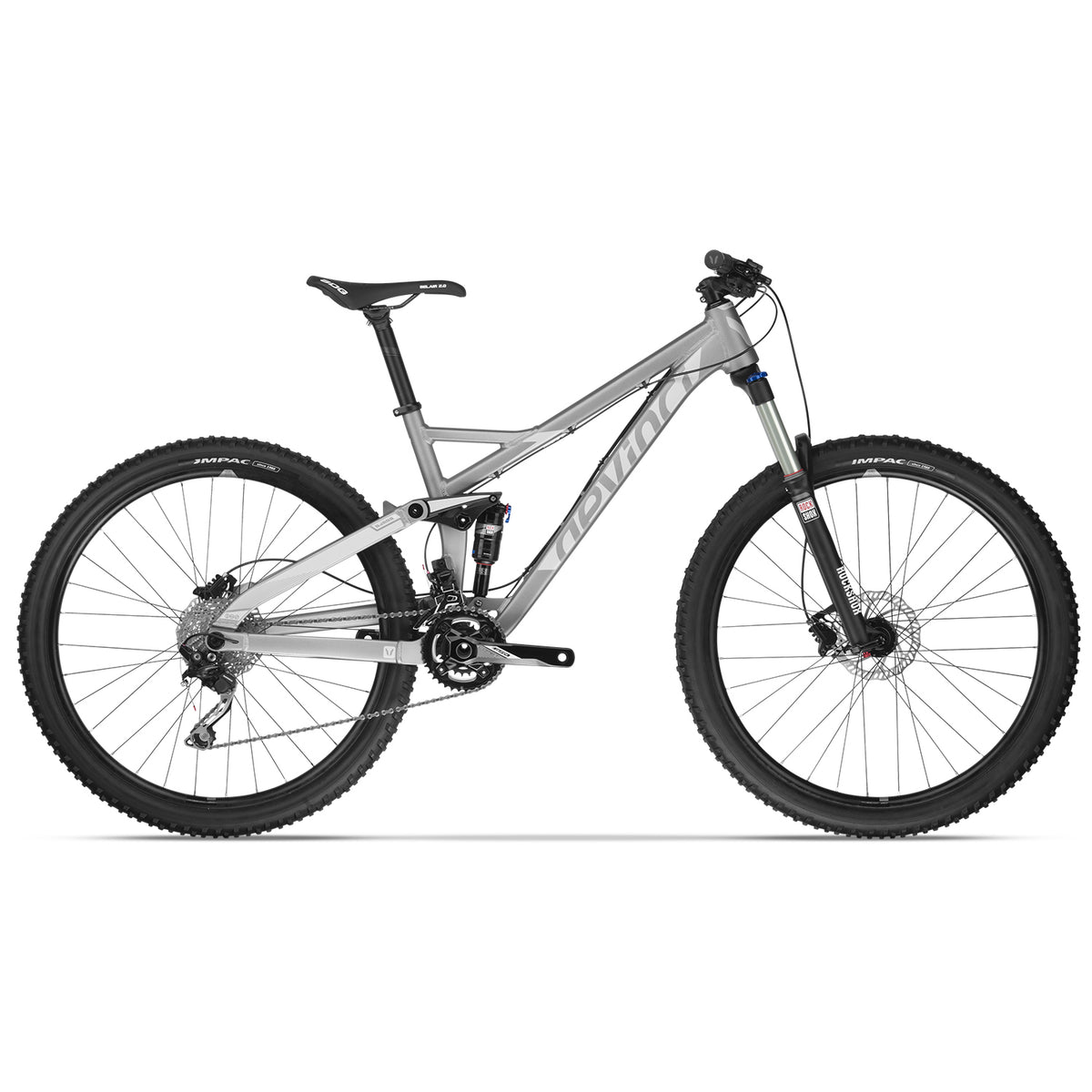 Devinci Django S Complete Mountain Bike 2016 Coal/Silver
