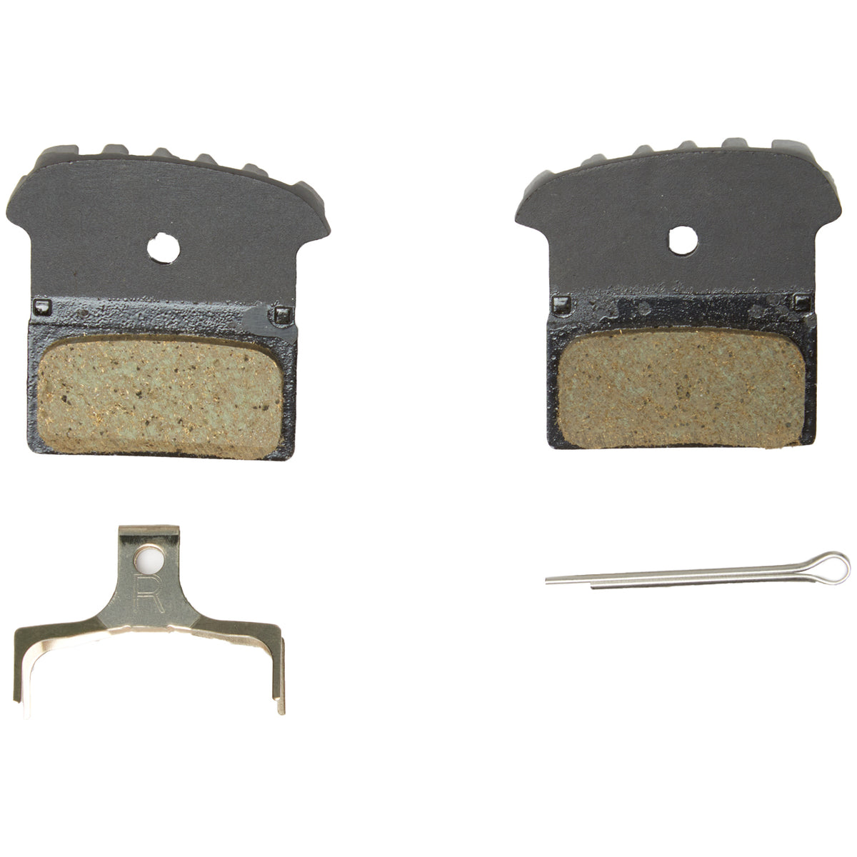 Shimano F01A Resin Disc Brake Pad w/ Fins