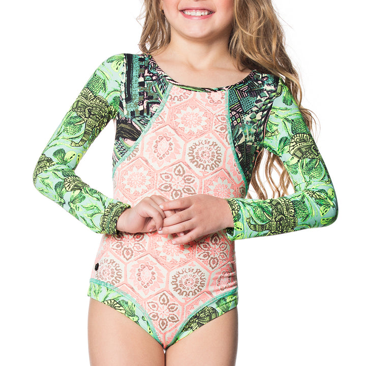Maaji Lullaby Road Swimsuit - Little Girls' Multi