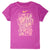 Nike Lightweight Dri-Fit GFX T-Shirt - Little Girls' Bold Berry