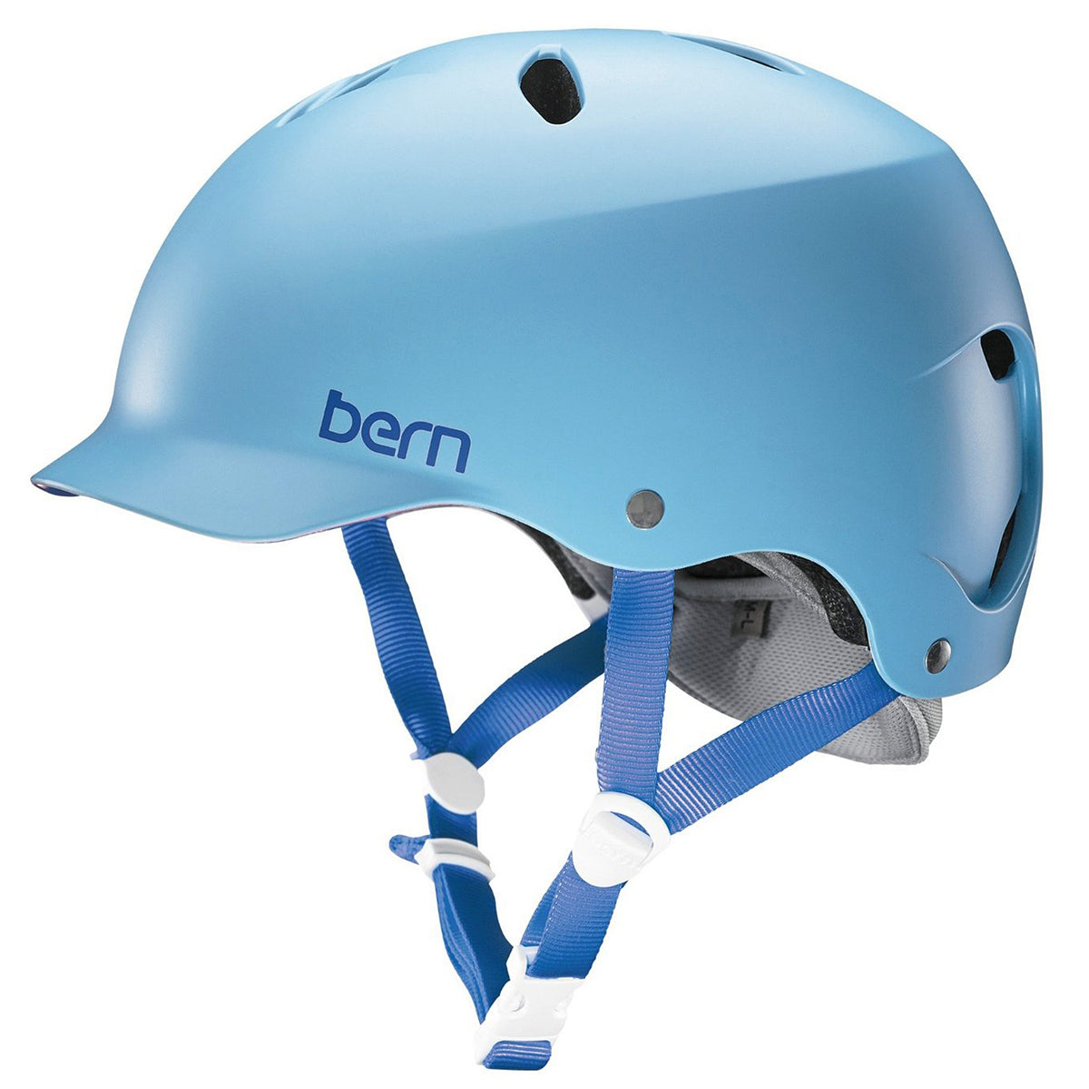 Bern Lenox Bike Helmet - Women's Satin Light Blue