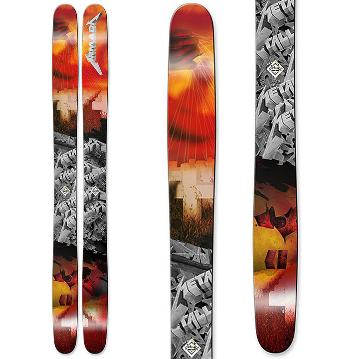 Armada x Metallica JJ 2.0 Skis 2016