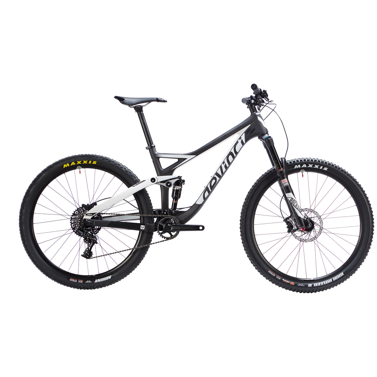 Devinci Django Carbon RS Complete Mountain Bike 2016 Carbon/White