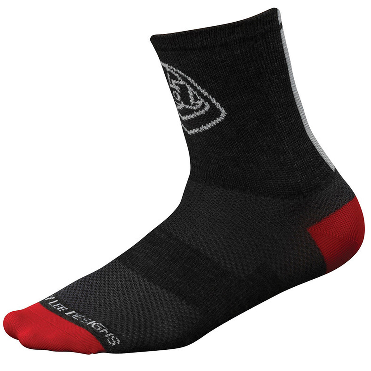 Troy Lee Designs Wool Performance Bike Socks Black/Red